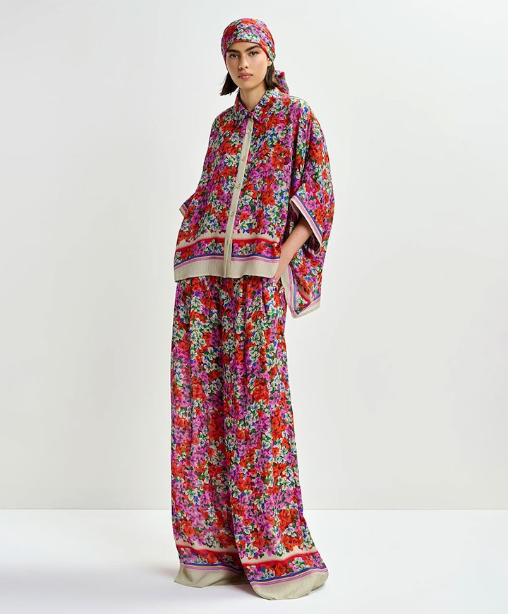 Dames blouse multicolor