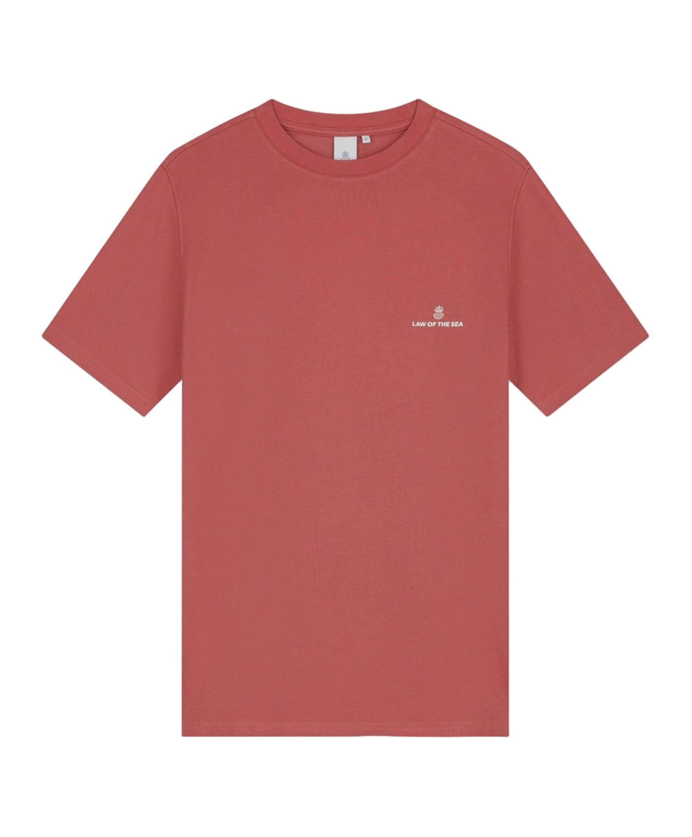 Heren T-shirt rood