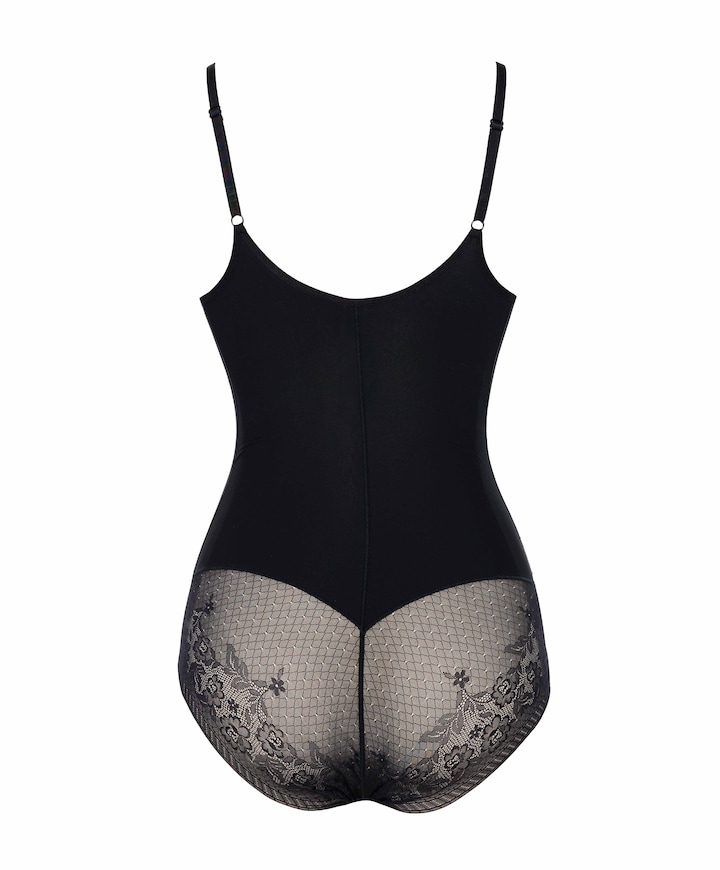 Dames shapewear slip zwart