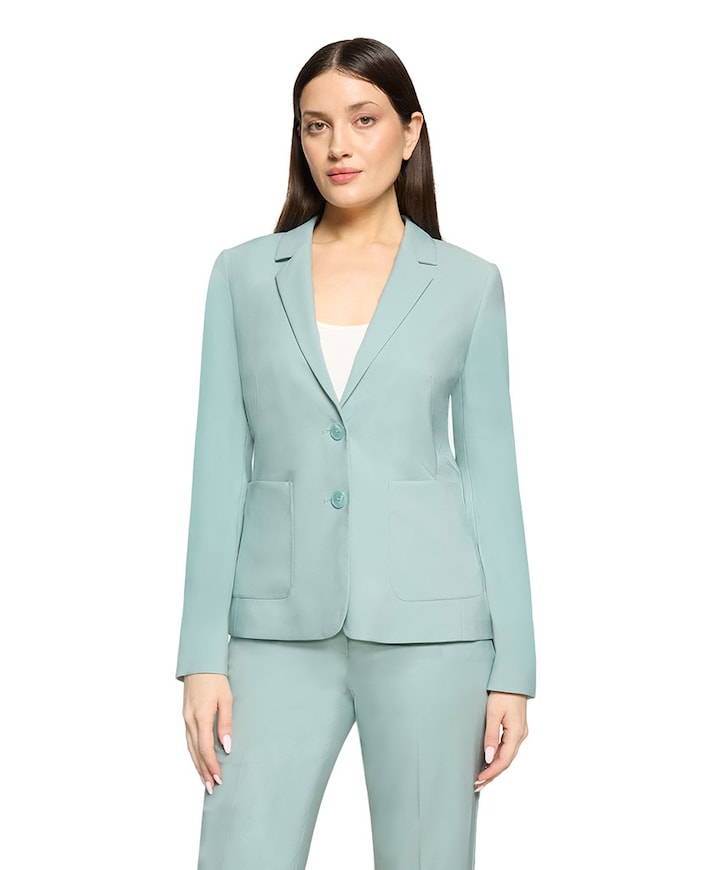 Dames blazer groen