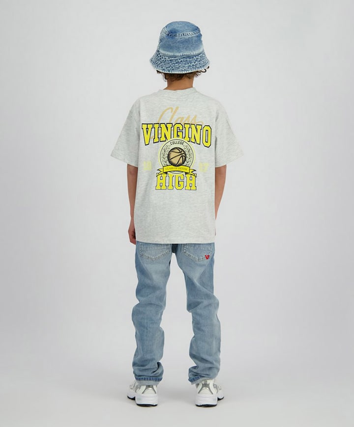 Jongens T-shirt grijs