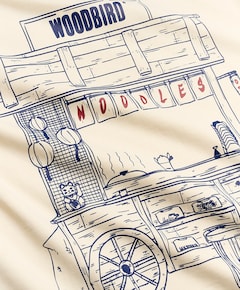 Heren T-shirt ecru