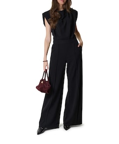 FalconCC New Pleat Suit dames jumpsuit zwart
