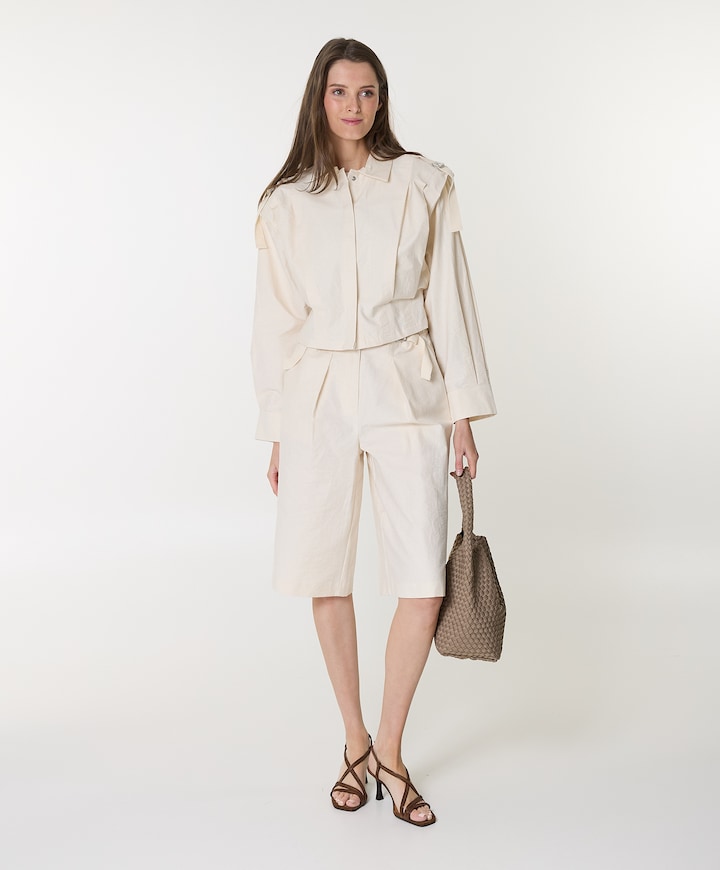 Dames blouse ecru