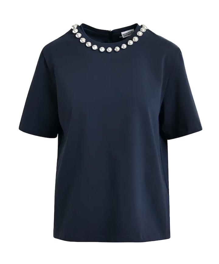 Dames t-shirt blauw