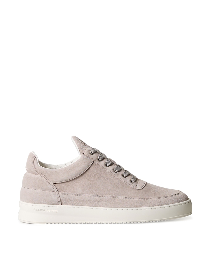 Low Top Suede heren sneakers grijs