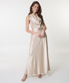 Dames jurk beige