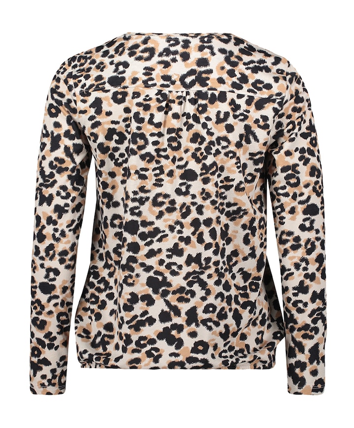 Dames longsleeve beige