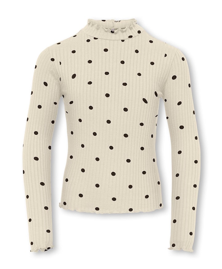 Meisjes longsleeve wit