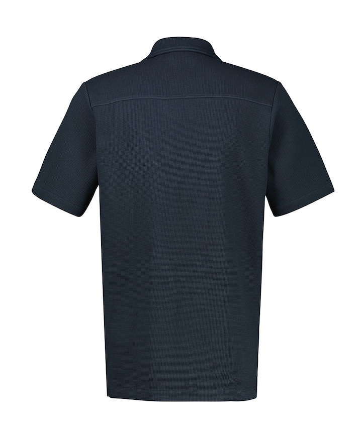 Heren polo blauw