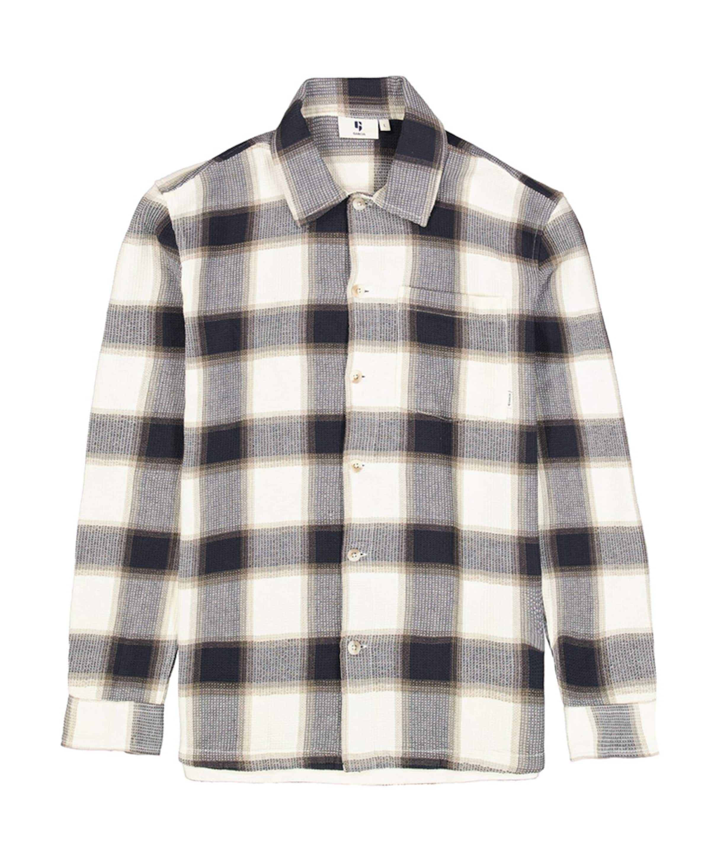 Heren overshirt blauw