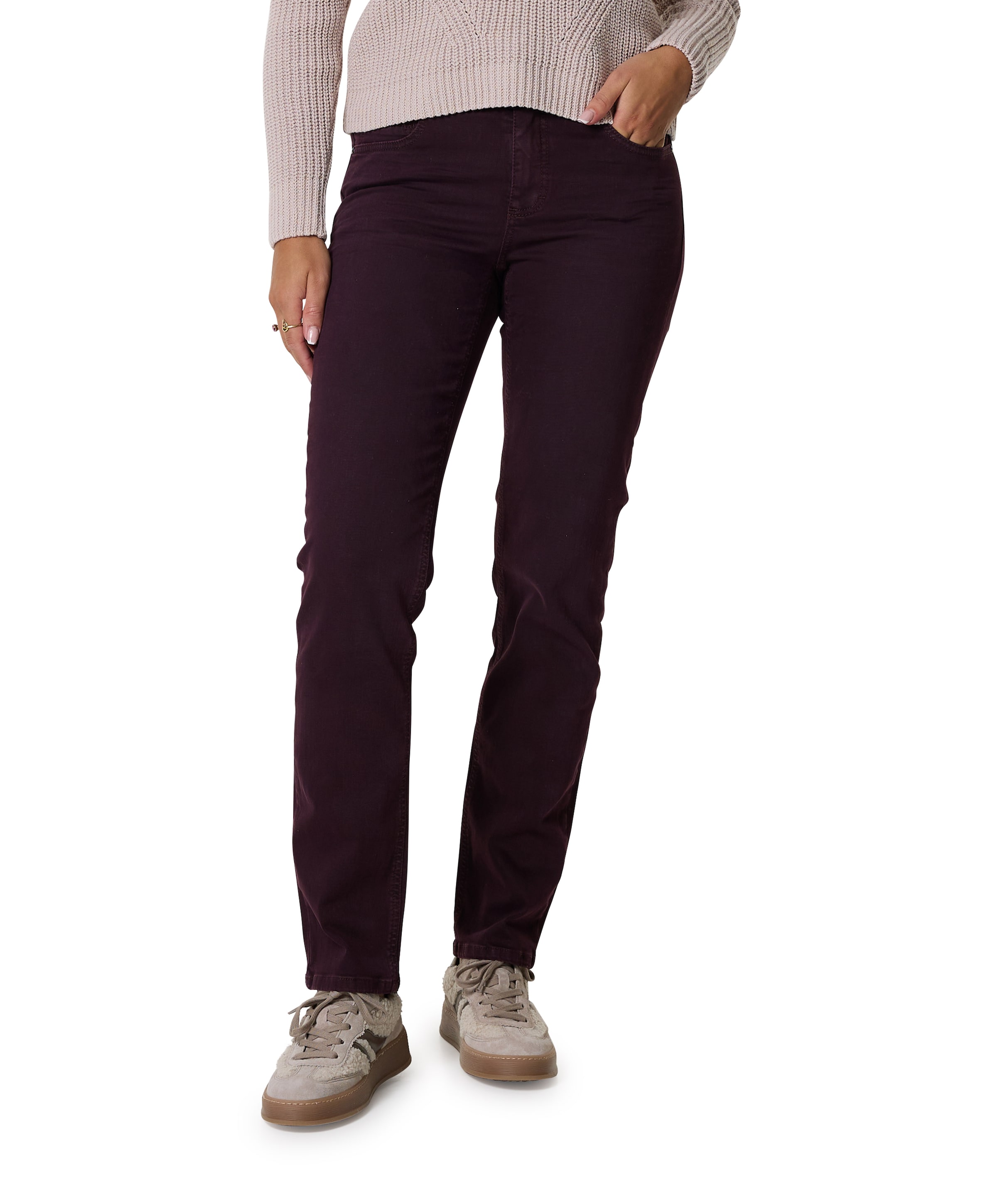 Cici jeans bordeaux