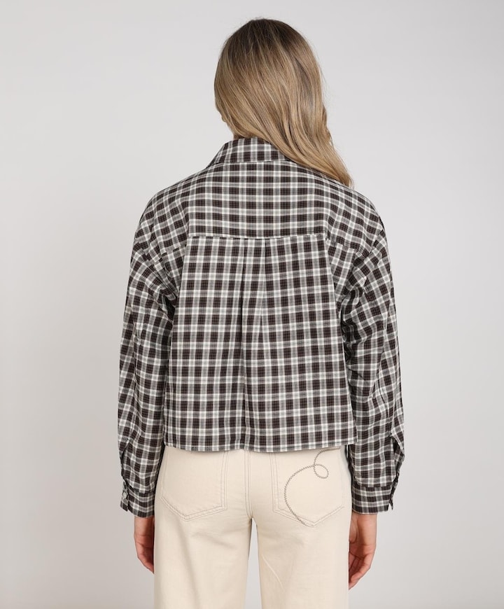 Dames blouse beige