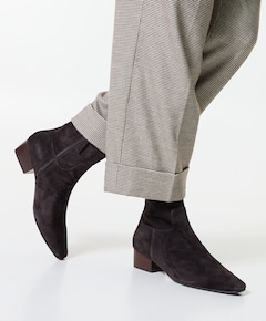 Carabella dames enkellaarzen bruin