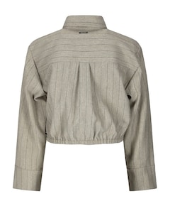 Meisjes vest grijs