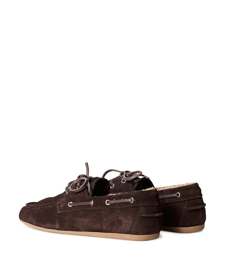 dames loafers bruin