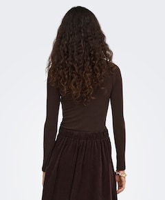 Dames longsleeve zwart