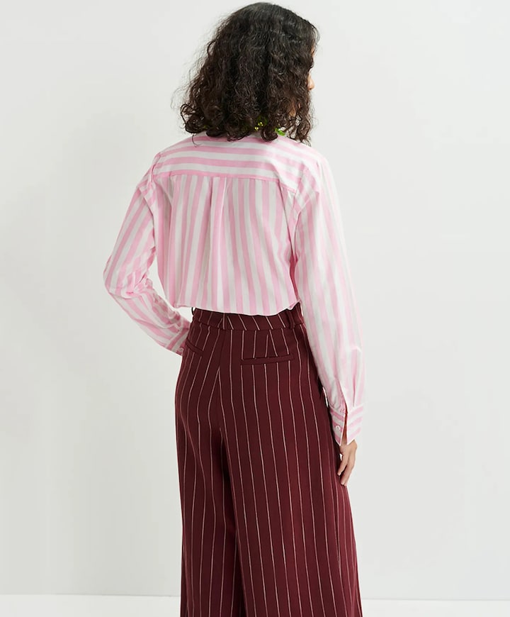 Blouse roze