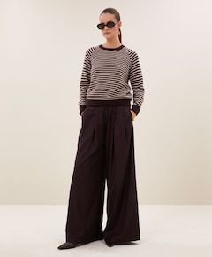 Dames trui bordeaux