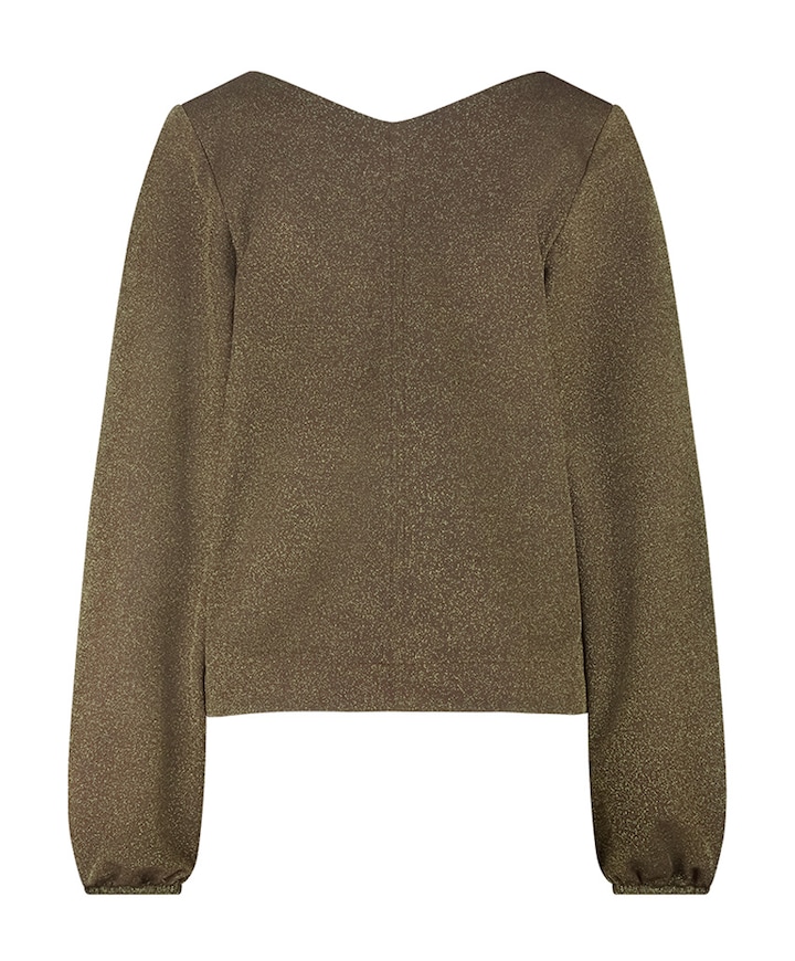 Dames blouse goud