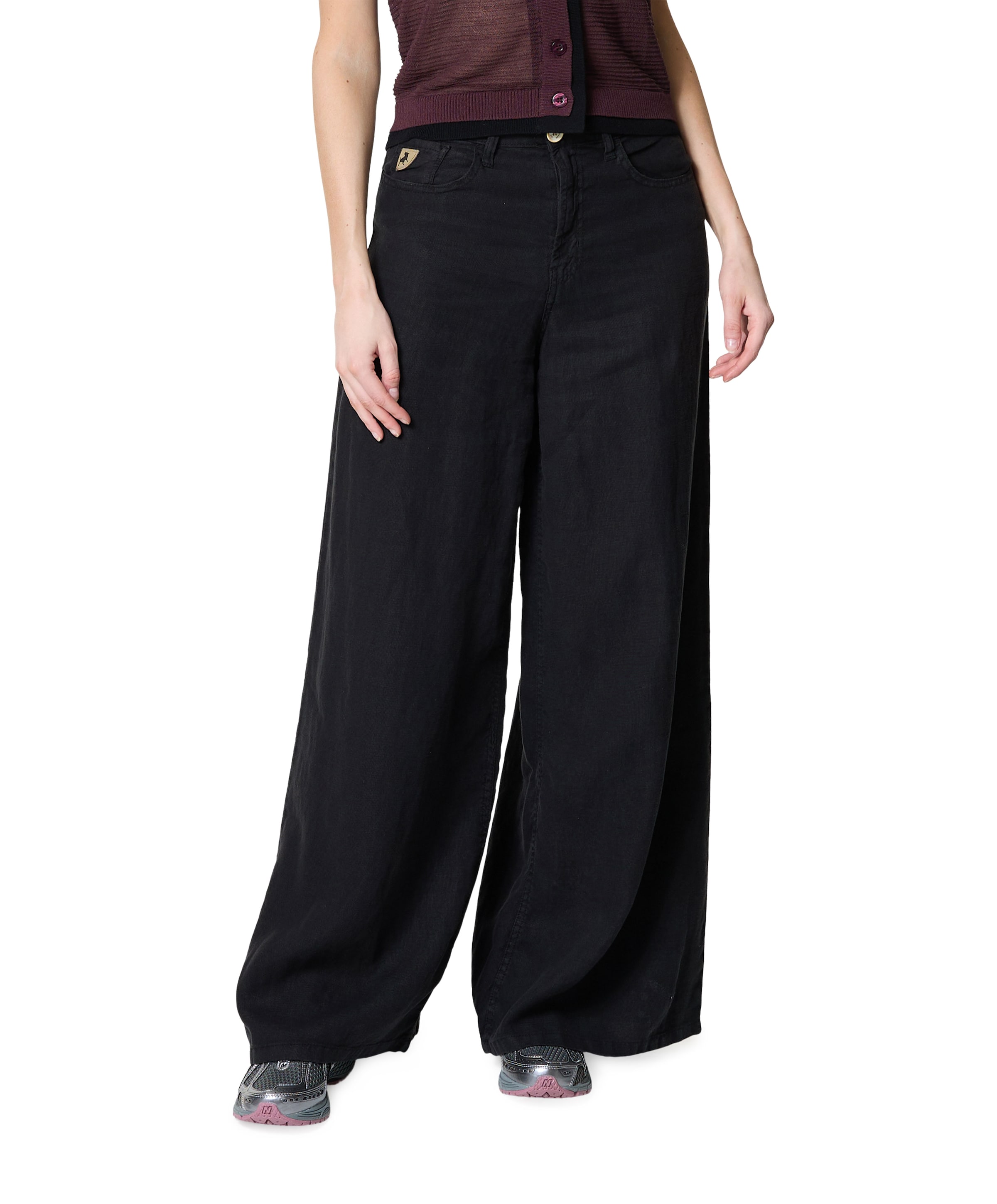 Marlene 8032 Linen Summer dames jeans zwart