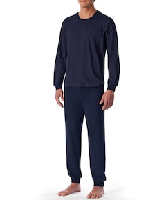 Heren pyjamaset bordeaux
