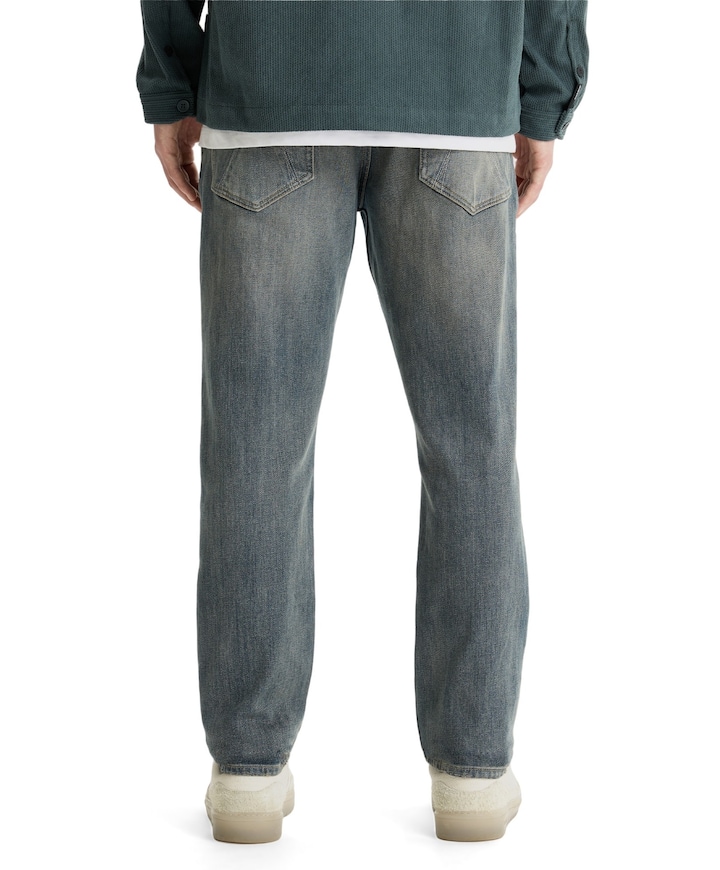 EVAN EARTH heren jeans blauw