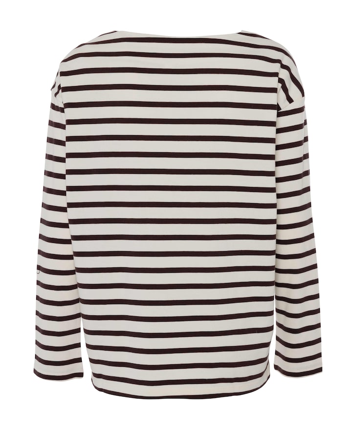 Dames longsleeve ecru