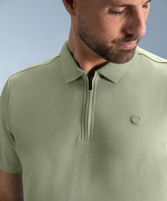 Heren polo groen