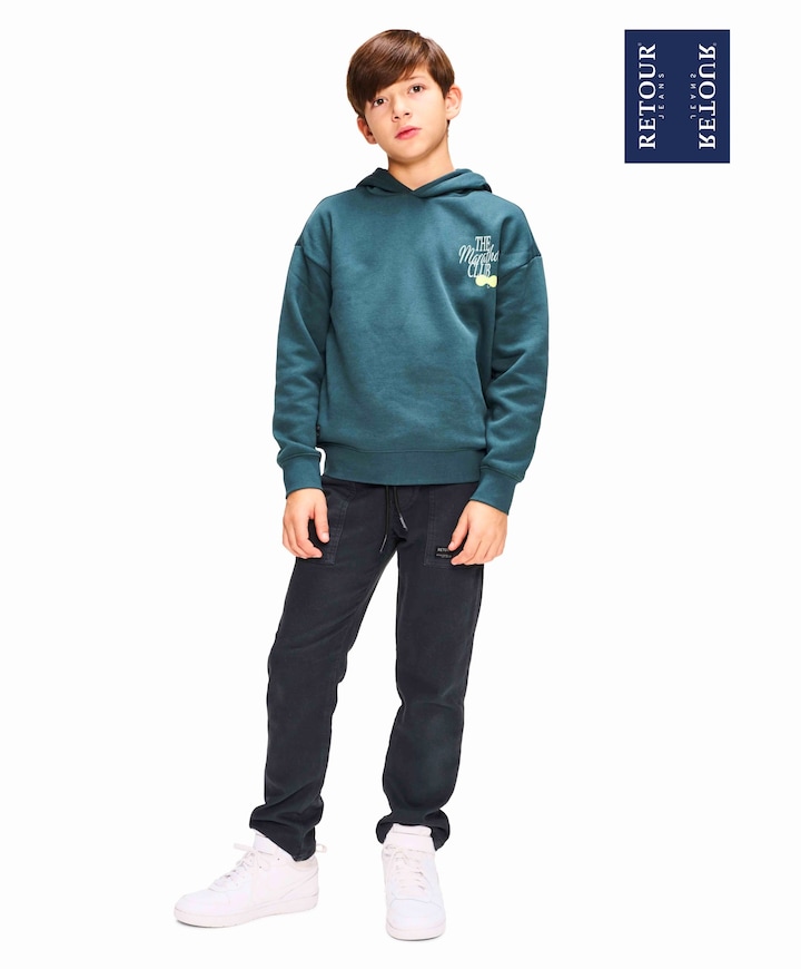 Jongens hoodie groen