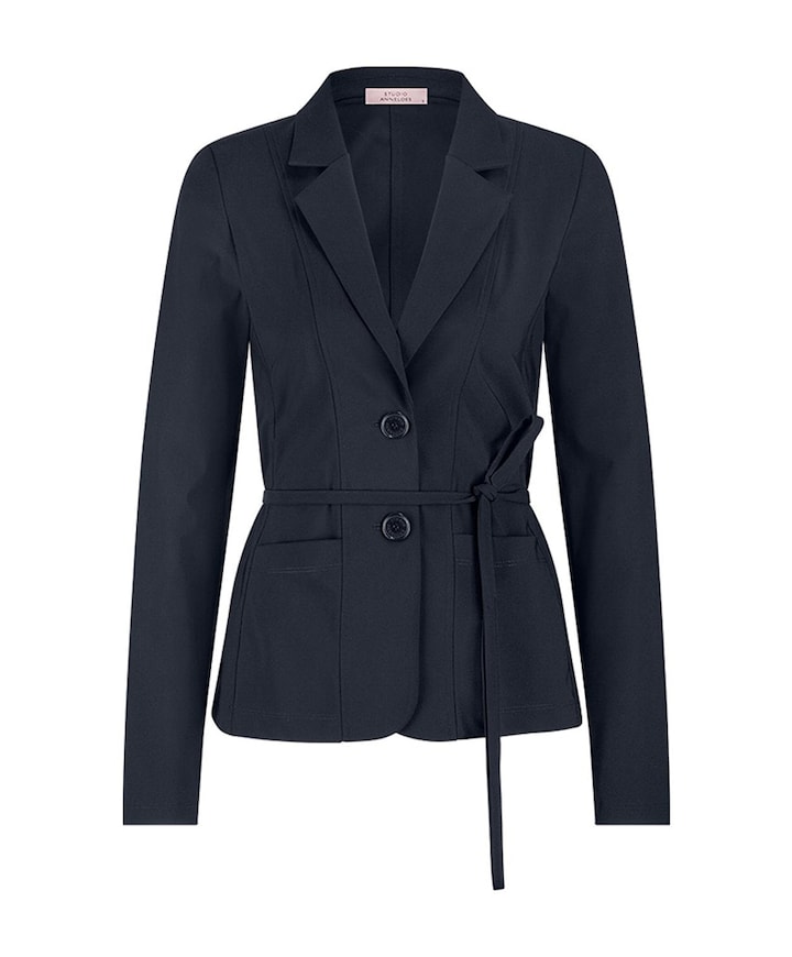 Dames blazer blauw