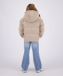 Meisjes jas beige