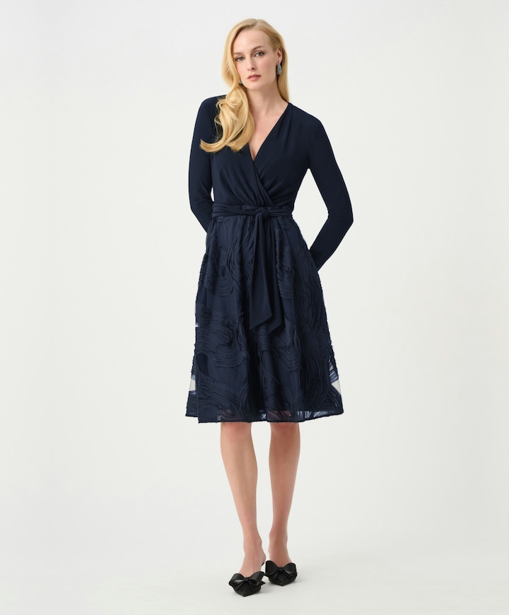 Dames jurk blauw