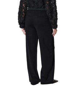 VIMILLIE HW WIDE TWILL PANTS dames pantalon zwart