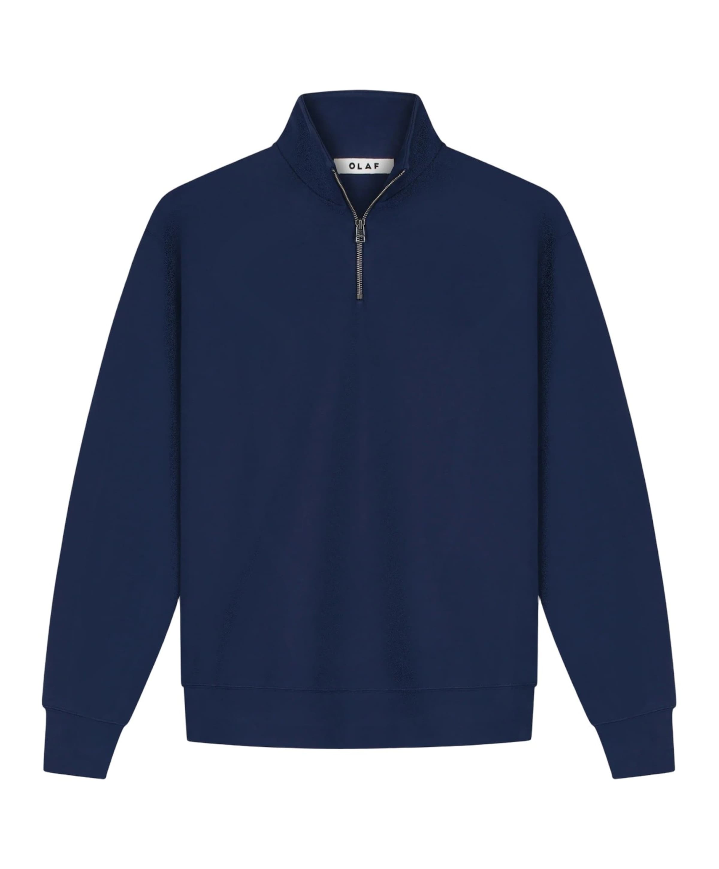 Heren sweater blauw