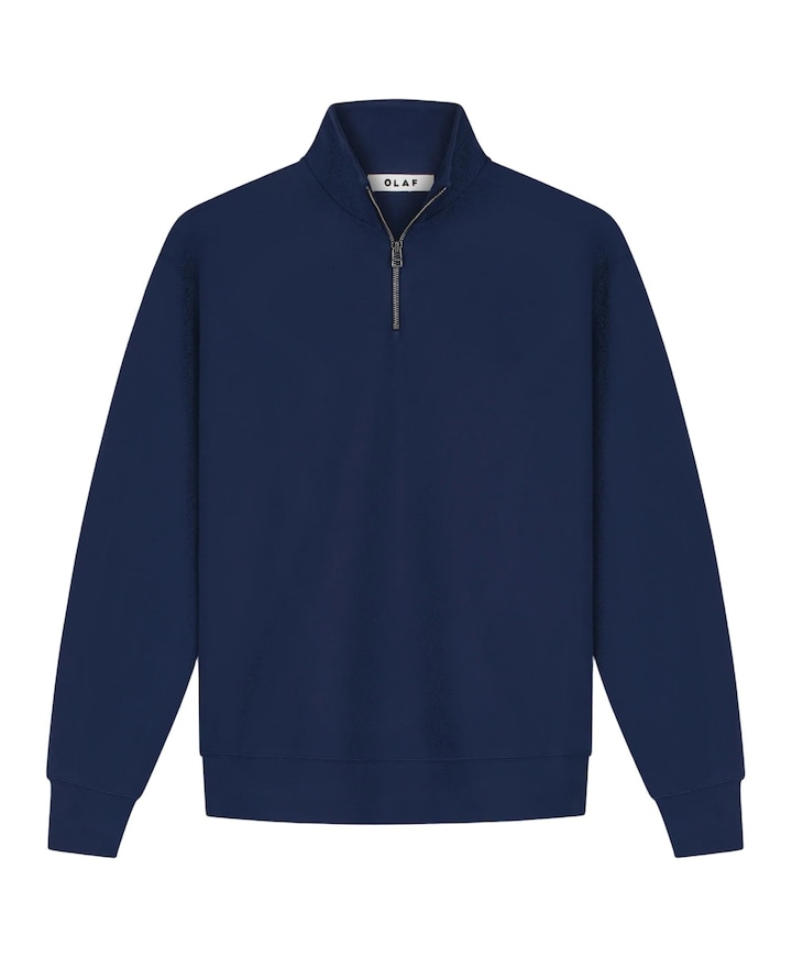 Heren sweater blauw