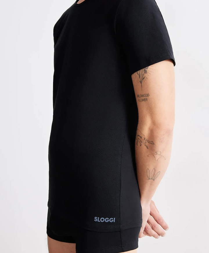 Heren T-shirt zwart