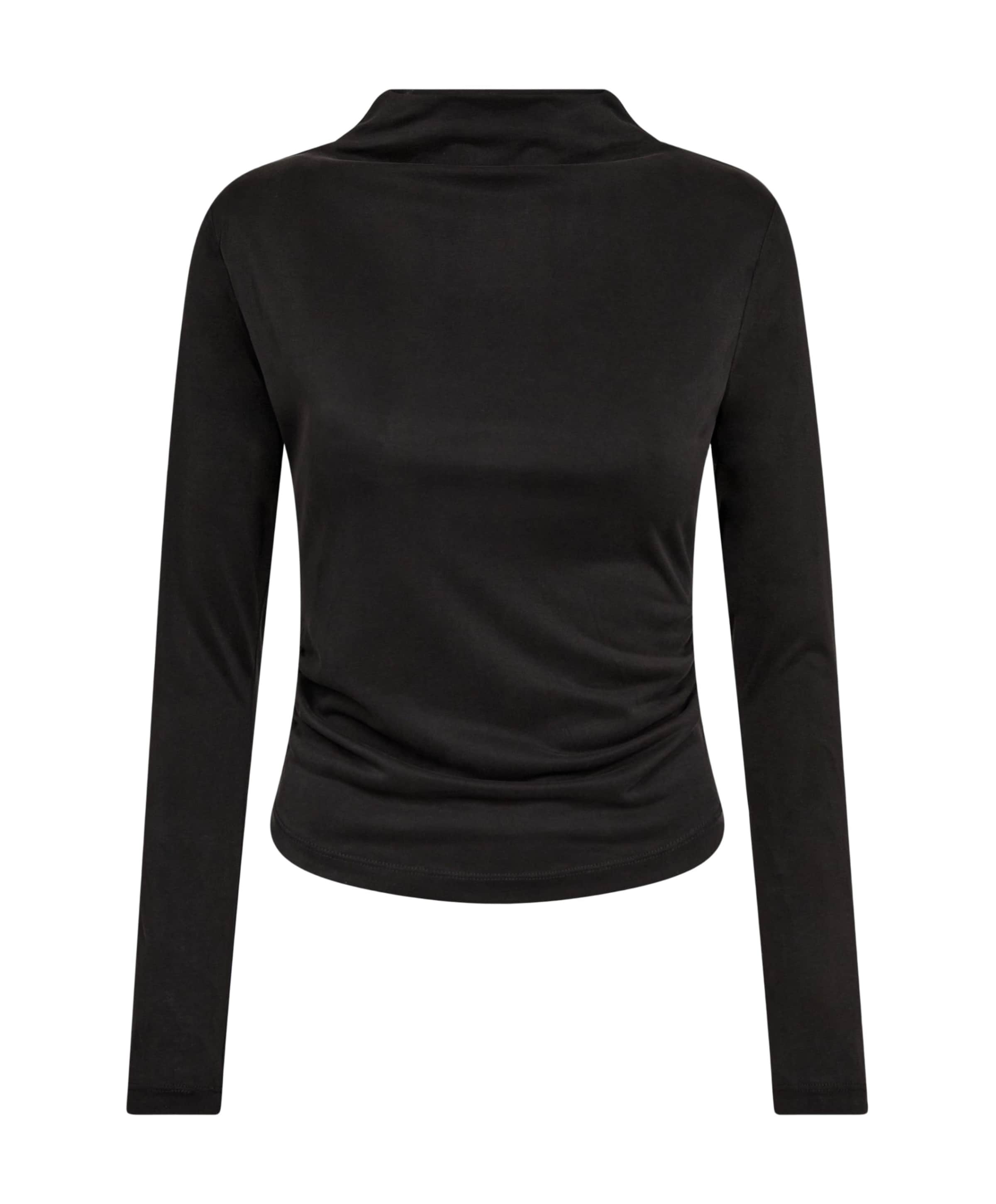 Dames longsleeve zwart