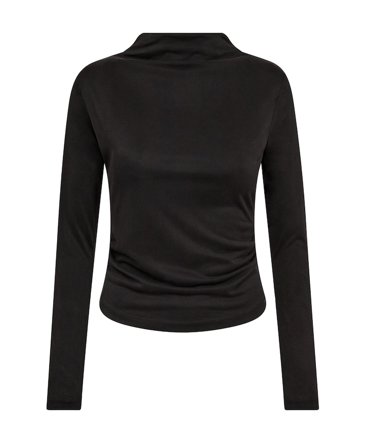 Dames longsleeve zwart