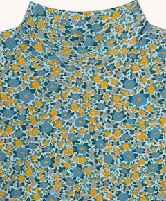 Meisjes longsleeve blauw