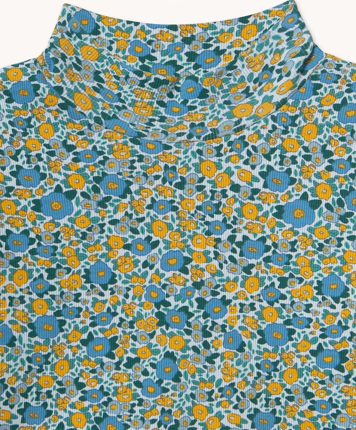 Meisjes longsleeve blauw