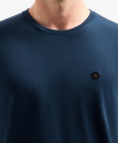 Heren T-shirt blauw