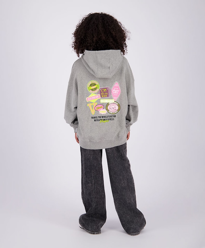 Meisjes sweater grijs