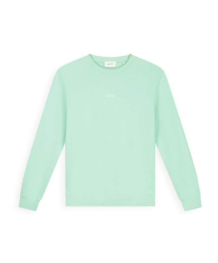 Heren sweater groen