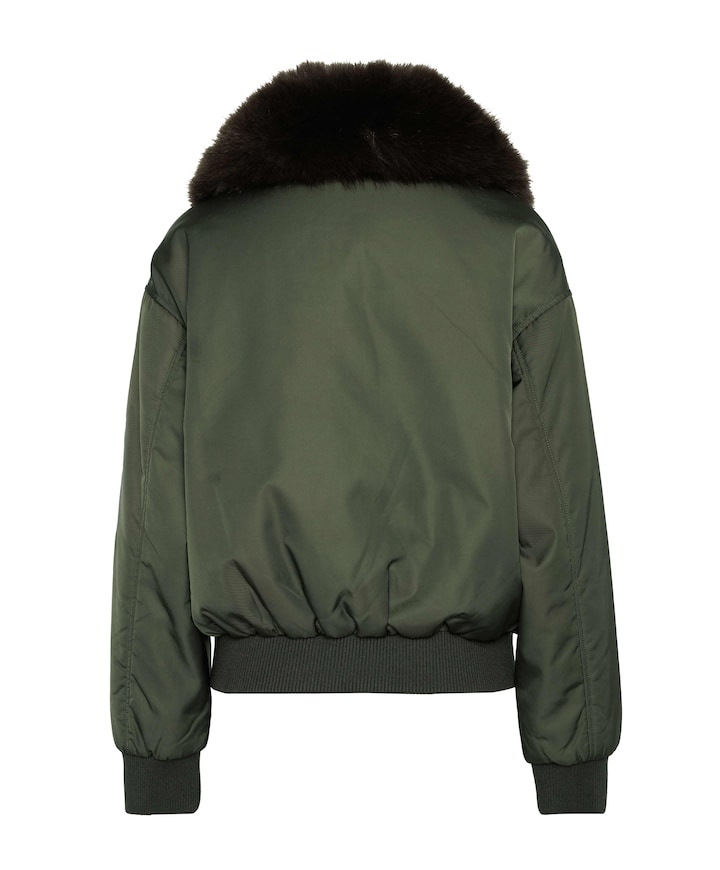 Dames jas groen