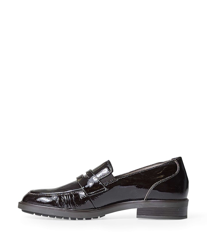 dames loafers bruin