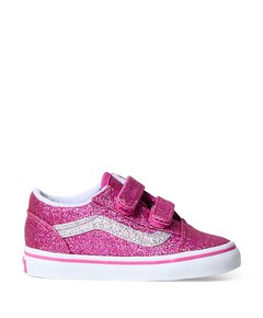 Old Skool V PAINT SPLATTER meisjes sneakers roze