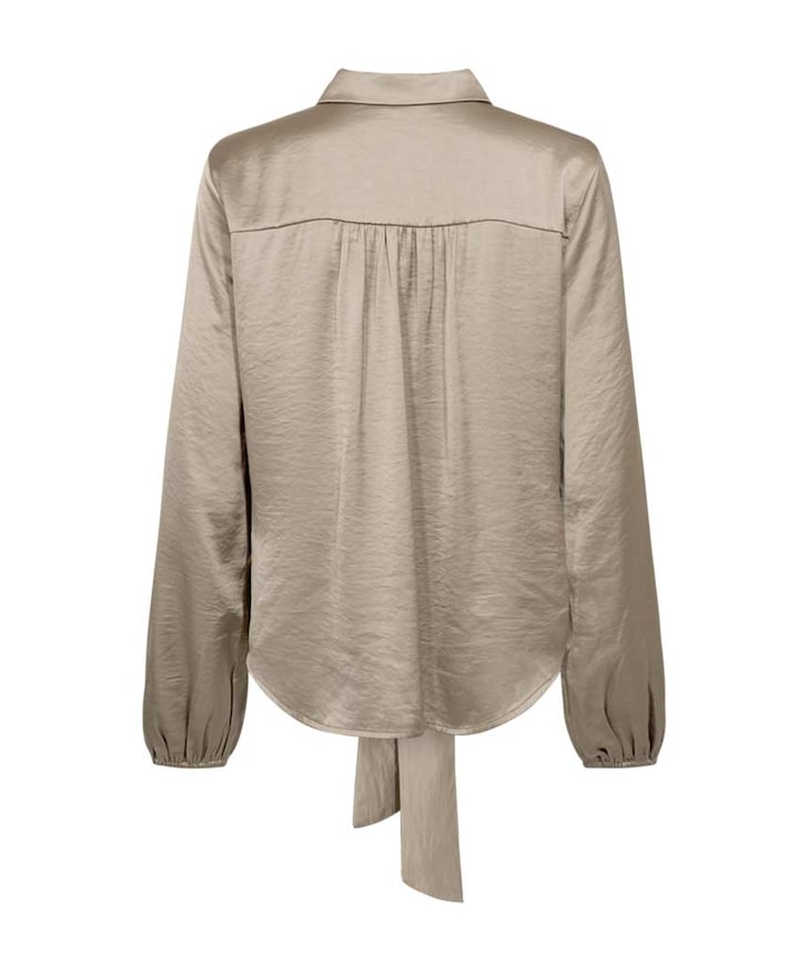 Dames blouse beige