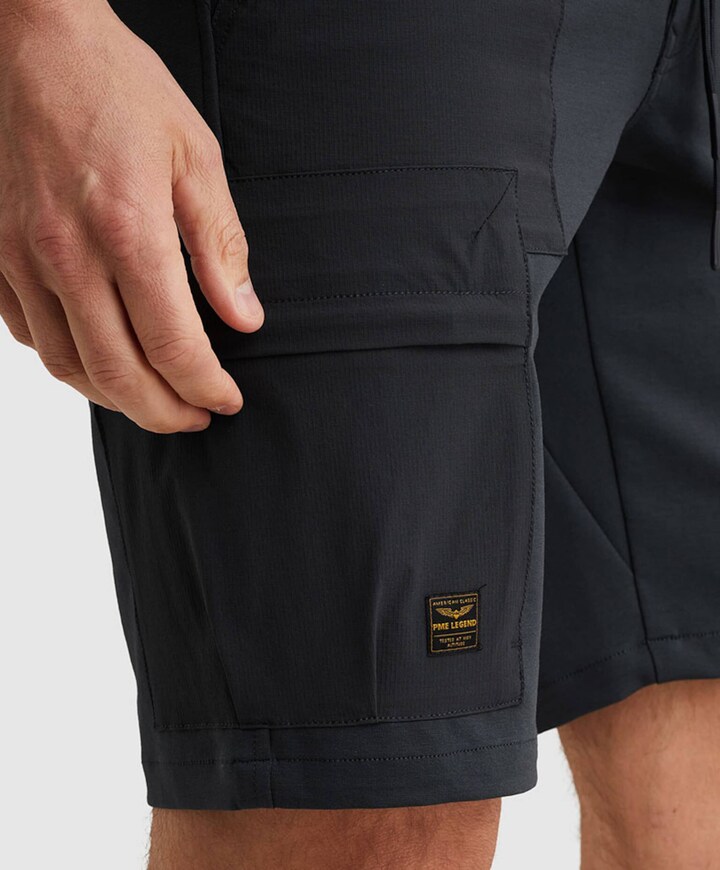 AIRYLON CARGO SHORTS TECH SWEAT heren korte broek blauw