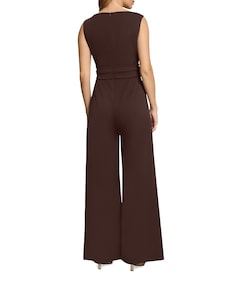 dames jumpsuit bruin
